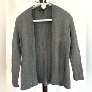 Talbots gray cardigan sweater jacket S